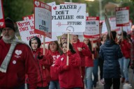 Kaiser workers in Vancouver begin 5-day strike as contract negotiations stall over wages, staffing