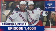 Mika Zibanejad plays with FIRE as Rangers CRUSH Penguins 6-1!! Matt Rempe, fourth line come up big!