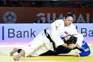 Guayanesa Karen León logró el bronce en Grand Prix de Judo...