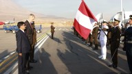 Felipe VI llega a Arequipa para participar en el X Congreso de la Lengua Española