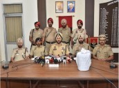 Amritsar Police bust cross-border narcotics module; 5.025 kg heroin seized, kingpin arrested