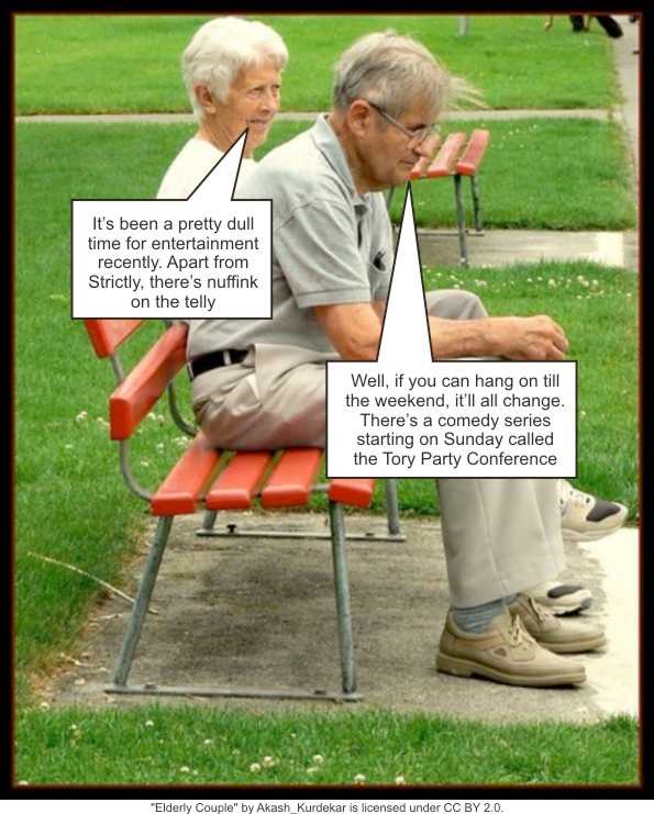 Laugh, they've nearly died