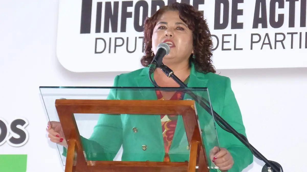 Laura Villalpando Arroyo convive con ciudadanos al celebrar un año de trabajo de gobierno 2024