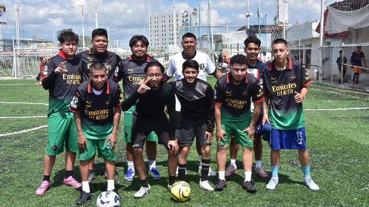 Contundente triunfo para el equipo TWH en la cancha Sport Dínamo
