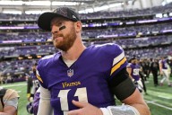 Vikings' Carson Wentz Draws Backlash After Eagles Postgame Comment