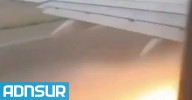 10:28 “Un ruido muy fuerte”: un pasajero reveló el susto que sufrió por la explosión de la turbina del avión