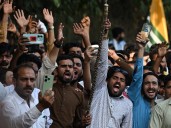 Protests in Pakistan-administered Kashmir leave 4 dead