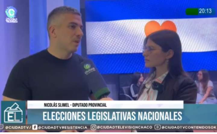 Nicolás Slimel: “La mejor expresión que tiene la ciudadanía es el voto”