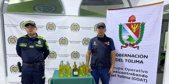 Intensifican controles contra licor y cigarrillos ilegales en el Tolima