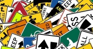 List of road warning signs and their meanings
