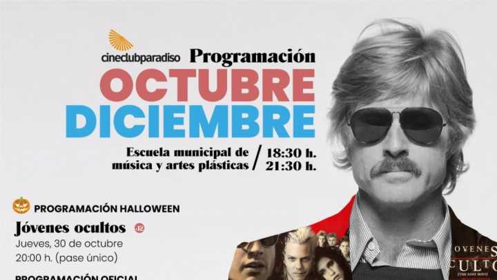 Lorca presenta su nueva programación de Cineclub Paradiso