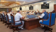 Rajnath Singh highlights India’s strength at Naval Commanders Conference