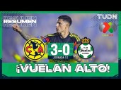 América vs. Santos Laguna (3-0): resultado, resumen y goles por Liga MX 