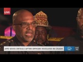 Authorities give update after Atlanta Police officer crashes into home, critically hurt