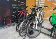 Investigan la quema de varias bicicletas en Zarautz