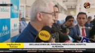 Personal médico del hospital Almenara asegura que no se necesita "una intervención quirúrgica" a integrantes de Agua Marina
