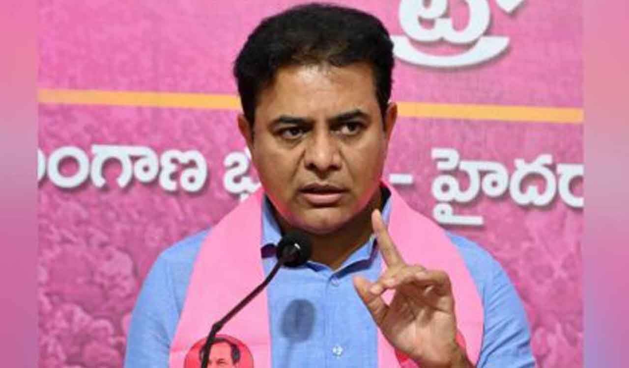 Jubilee Hills bypoll a battle between car and bulldozer, says KTR