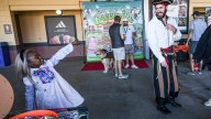 Green Monster Mash trick-or-treating at Fluor Field. Our best photos