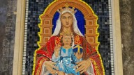 Mural de la Virgen de Coromoto es develado en los jardines del Vaticano