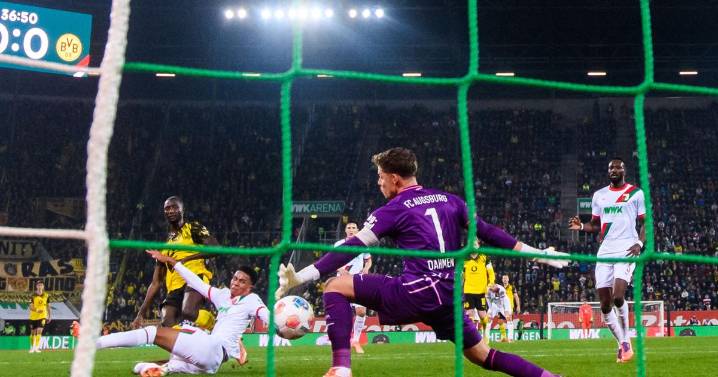 Guirassy strikes to sent Dortmund past Augsburg and into second in the Bundesliga
