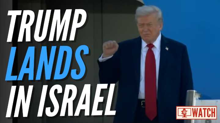 WATCH: Trump Arrives in Israel