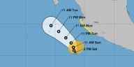 Tropical Storm Priscilla forms in the Pacific Ocean off the coast of Mexico