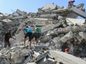 Gaza: buried under 61 million tonnes of rubble