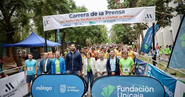 Las fotos de la VIII Carrera de la Prensa y la IV Marcha Solidaria de Málaga