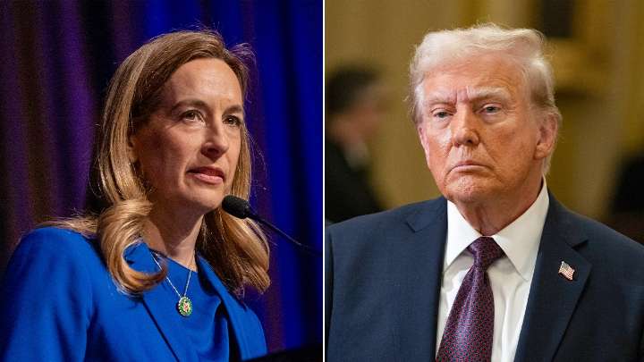 Mikie Sherrill vows to fight Trump 'tooth and nail' at 'No Kings' protest