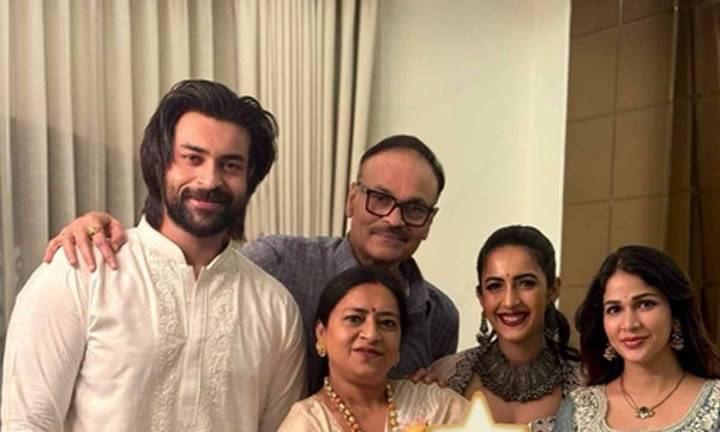 Actor Varun Tej shares pics of his son Vaayuv Tej's first Deepavali