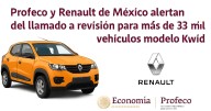 ¡Tu Kwid podría fallar en carretera! Profeco y Renault llaman a revisión urgente de más de 33,000 vehículos