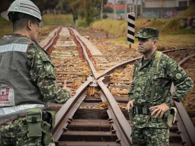 Ingenieros militares alistan regreso a las vías férreas del país tras más de 50 años