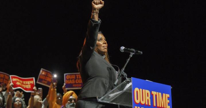 New York Attorney General Letitia James, facing…