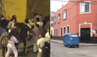 Vecinos del Rímac linchan a delincuente que entró a robar a peluquería