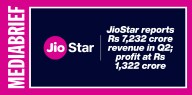 JioStar reports Rs 7,232 crore revenue in Q2FY26; profit at Rs 1,322 crore