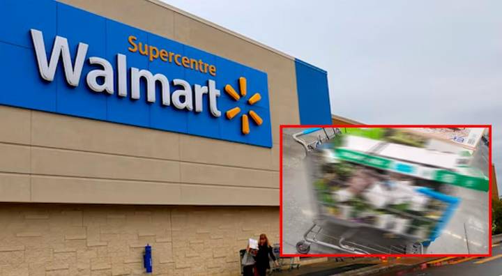 ALERTA en Walmart: comprador expone carrito de compras repleto de este producto y genera indignación tras fuerte escena