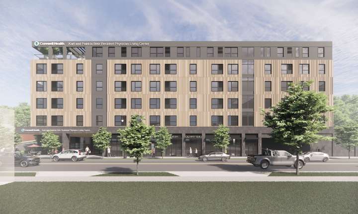 Corewell Health breaks ground on 118-unit housing complex for medical residents