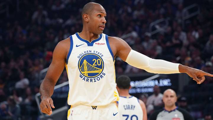 Fans finally get first look at Al Horford in action with Warriors
