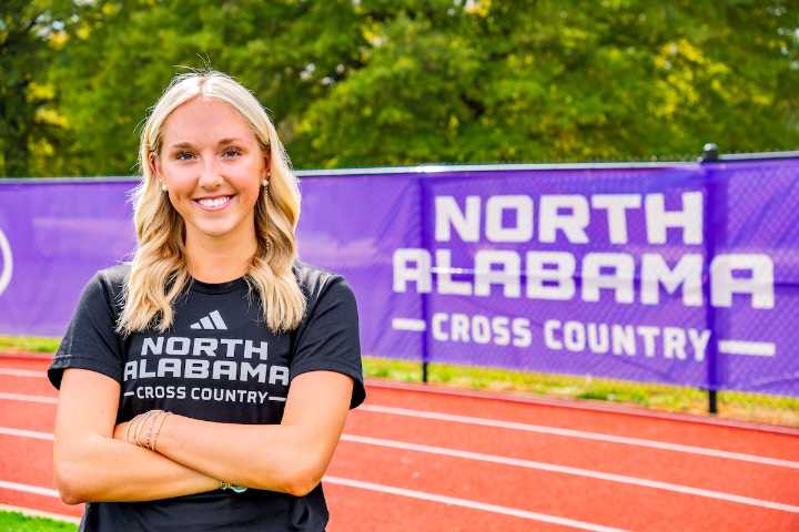 Look for this UNA student ambassador + cross-country runner on TV one day