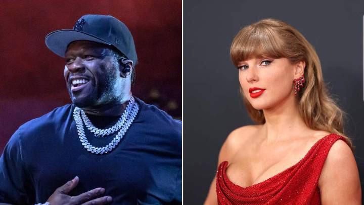 50 Cent Says He'd Collaborate With Taylor Swift & Attend Her Wedding