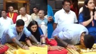 Team India's T20 Captain Suryakumar Yadav Seeks Sai Baba's Divine Blessings At Shirdi Ahead Of Australia Series; Video