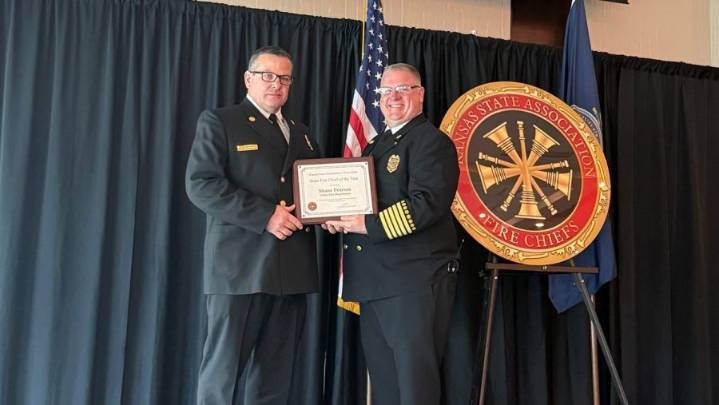 Salina fire chief named Kansas Fire Chief of the Year