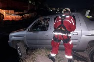 Estuvo a punto de caer a un barranco