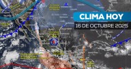 "Sonia" podría evolucionar a ciclón tropical en México: estados afectados por fuertes lluvias