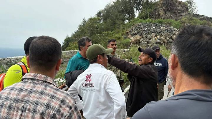 Localizan a 22 personas tras lluvias en Hidalgo
