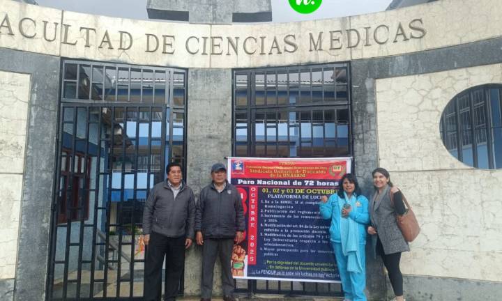 Docentes de la UNASAM inician paro nacional