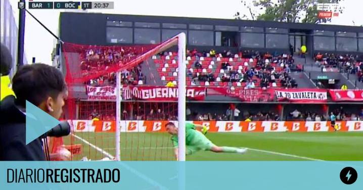 Furia azul y oro contra Marchesín: se comió un golazo desde la mitad de la cancha y los hinchas explotan