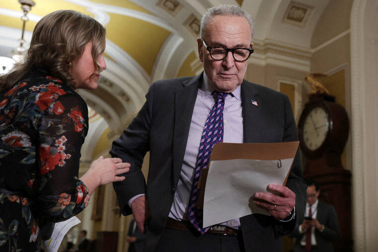 Senator Schumer sees US shutdown stretching into November