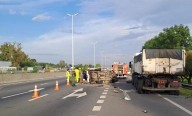 Dos personas murieron en un trágico choque en el Acceso Oeste