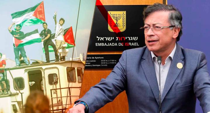 Presidente de Colombia expulsa delegación diplomática de Israel tras detención de flotilla Global Sumud con ayuda humanitaria para Gaza